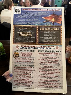 Menu photo 7 Hogfish Bar & Grill Stock Island, FL Menu photo 7 Hogfish Bar & Grill Stock Island, FL