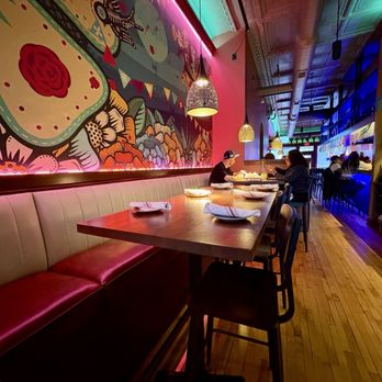 El Pato Loco - Long skinny dining room - Mexican Near Me - West Dundee, Illinois
