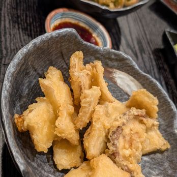 Sushi Kashiwa - Green bean tempura Mushroom tempura - Sushi Bars Near Me - Pacifica, California