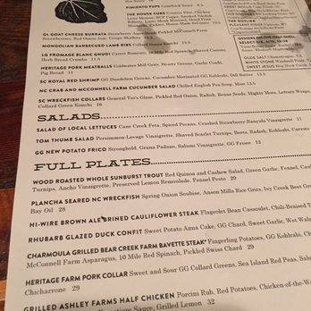 Rhubarb - Omg so good. Just take nibbles of everything. - New American Near Me - Asheville, North Carolina