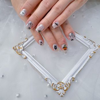 Moonlit Nail & Spa - Halloween designs - Nail Salons Near Me - Levittown, New York Moonlit Nail & Spa - Halloween designs - Nail Salons Near Me - Levittown, New York