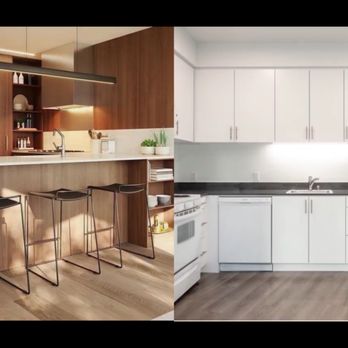 MIRA SF - Kitchens: (market rate on the left, below market rate on the right) - Condominiums Near Me - San Francisco, California MIRA SF - Kitchens: (market rate on the left, below market rate on the right) - Condominiums Near Me - San Francisco, California