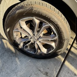 Incomplete shine with my $139 wax service. This was after an hour and a half of service.