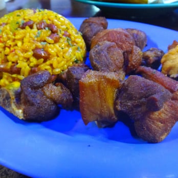 Katrina's - lechon with yellow rice - Cajun/Creole Near Me - Dorado, Puerto Rico Katrina's - lechon with yellow rice - Cajun/Creole Near Me - Dorado, Puerto Rico
