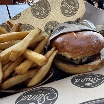 The Stand - American Classics Redefined - Stand Burger and Regular Fries - Burgers Near Me - Northridge, California