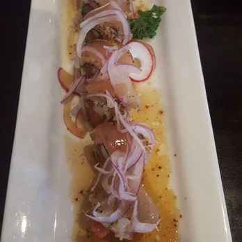 Shiki Sushi - Kamikaze roll with brown rice - Sushi Bars Near Me - Studio City, California