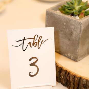 Set to Wed - Table number - Party Equipment Rentals Near Me Set to Wed - Table number - Party Equipment Rentals Near Me