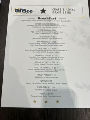 Menu photo 4 The Office Tavern Grill Summit, NJ