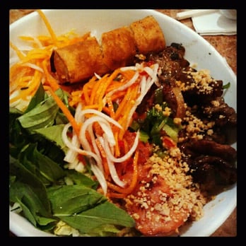 Pho Hai Duong - Vermicelli with egg roll,shrimp, and griled pork - Vietnamese Near Me - Annandale, Virginia Pho Hai Duong - Vermicelli with egg roll,shrimp, and griled pork - Vietnamese Near Me - Annandale, Virginia
