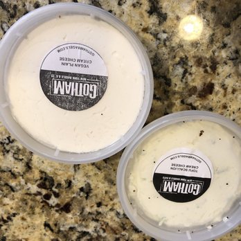 Gotham Bagels - Tofu cream cheese options (delicious!!) - Bagels Near Me - Chicago, Illinois