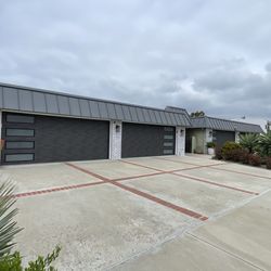 Marvis Garage Door - New doors featuring Weathered gray color by Garaga Doors.