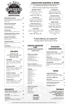 Menu photo 3 No Good Burger Joint Smashed Rockville Centre, NY