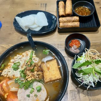 Joe’s Pho - Crab meat tomatoes soup and pork eggrolls - Vietnamese Near Me - Dublin, California Joe’s Pho - Crab meat tomatoes soup and pork eggrolls - Vietnamese Near Me - Dublin, California