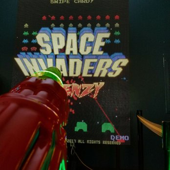 City Fun Center - Great new way to bring back the classic game Space Invaders - Arcades Near Me - Poway, California
