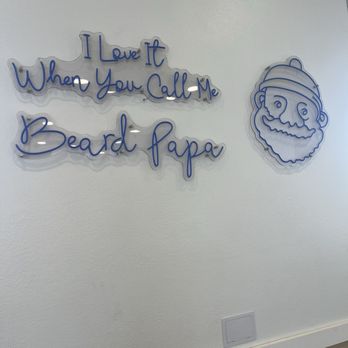 Beard Papa's - Neon sign - Desserts Near Me - Las Vegas, Nevada