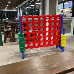 The Mug - "Game on" on the patio!