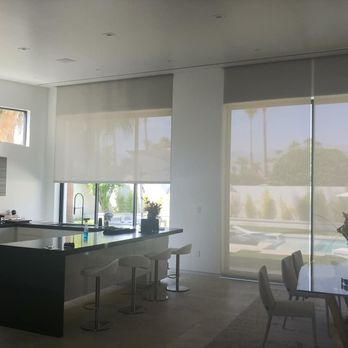 K&D Valley Blinds - Specializing in Motorization. Motorized Roller Shades up in pockets. - Shades & Blinds Near Me - Cathedral City, California K&D Valley Blinds - Specializing in Motorization. Motorized Roller Shades up in pockets. - Shades & Blinds Near Me - Cathedral City, California