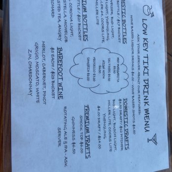 Low Key Tiki - Menu - Seafood Near Me - Saint James City, Florida Low Key Tiki - Menu - Seafood Near Me - Saint James City, Florida