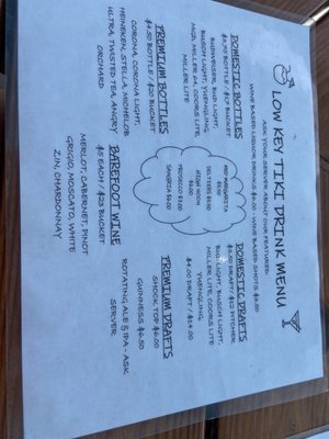 Menu photo 7 Low Key Tiki Saint James City, FL Menu photo 7 Low Key Tiki Saint James City, FL