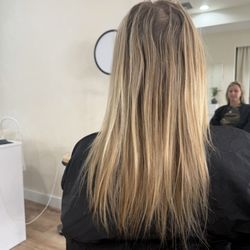 Before and after extensions install 22"