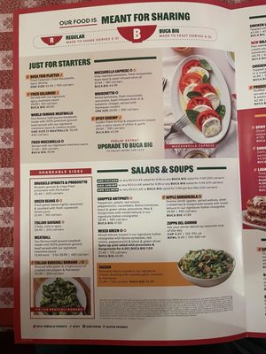 Menu photo 3 Buca di Beppo Italian Restaurant Redondo Beach, CA Menu photo 3 Buca di Beppo Italian Restaurant Redondo Beach, CA