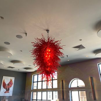 Coyote Cafe - Lit up chandelier! - New American Near Me - Santa Fe, New Mexico