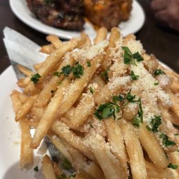 Garlic Parmesan fries Garlic Parmesan fries
