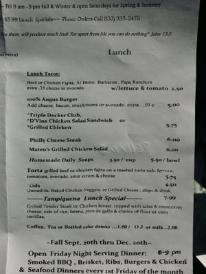 Menu photo 5 D'Vine Home Cooking Canyon Lake, TX Menu photo 5 D'Vine Home Cooking Canyon Lake, TX
