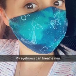 Threaded eyebrows with tint Threaded eyebrows with tint