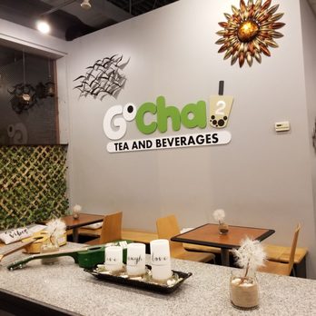 Gocha Tea & Beverages 2 - Sign with the seatings - Bubble Tea Near Me - Kansas City, Missouri Gocha Tea & Beverages 2 - Sign with the seatings - Bubble Tea Near Me - Kansas City, Missouri