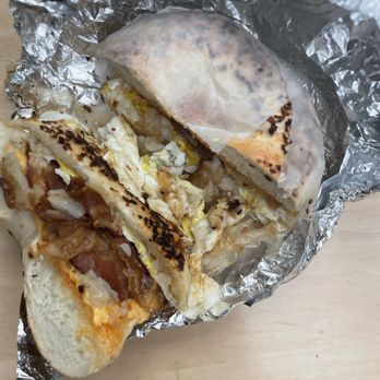 Bagels & Deli Express - Sloppy preparation of food I did not order - Bagels Near Me - White Plains, New York