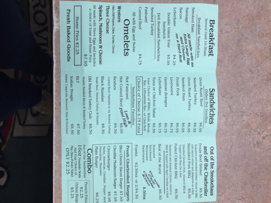 Menu photo 4 The Smoke Hause Hopewell Junction, NY
