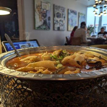 Hengry - Miao Sour Soup with Fish Fillets - Chinese Near Me - Alhambra, California Hengry - Miao Sour Soup with Fish Fillets - Chinese Near Me - Alhambra, California