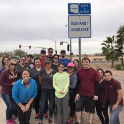 Gebhardt Insurance Group - Cleaning our adopted highway!