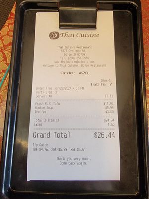 Thai Cuisine by null