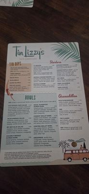 Menu photo 4 Tin Lizzy's Cantina Atlanta, GA Menu photo 4 Tin Lizzy's Cantina Atlanta, GA
