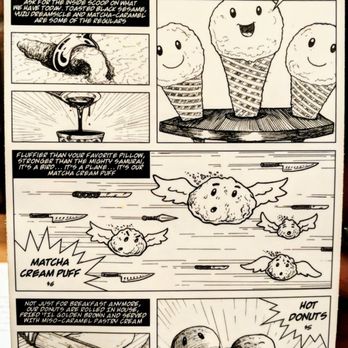 RAMEN-SAN - Dessert menu disguised as anime! - Ramen Near Me - Chicago, Illinois