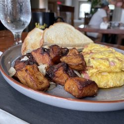 Island Cafe & Grill - Meat Lovers Omelet