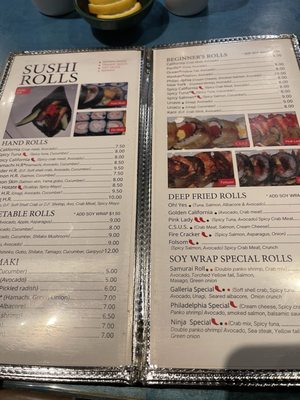 Menu photo 3 Tokyo Sushi Folsom, CA