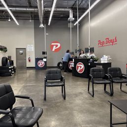 Nice and neat little waiting area.