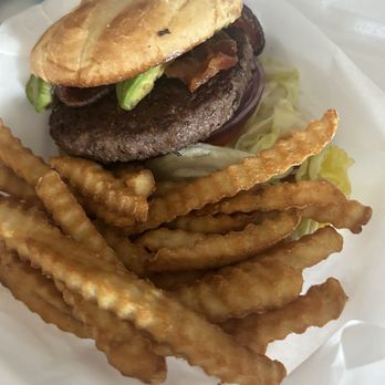 Scooter's Pub - Build your own burger with avocado and bacon - Sports Bars Near Me - Las Vegas, Nevada Scooter's Pub - Build your own burger with avocado and bacon - Sports Bars Near Me - Las Vegas, Nevada