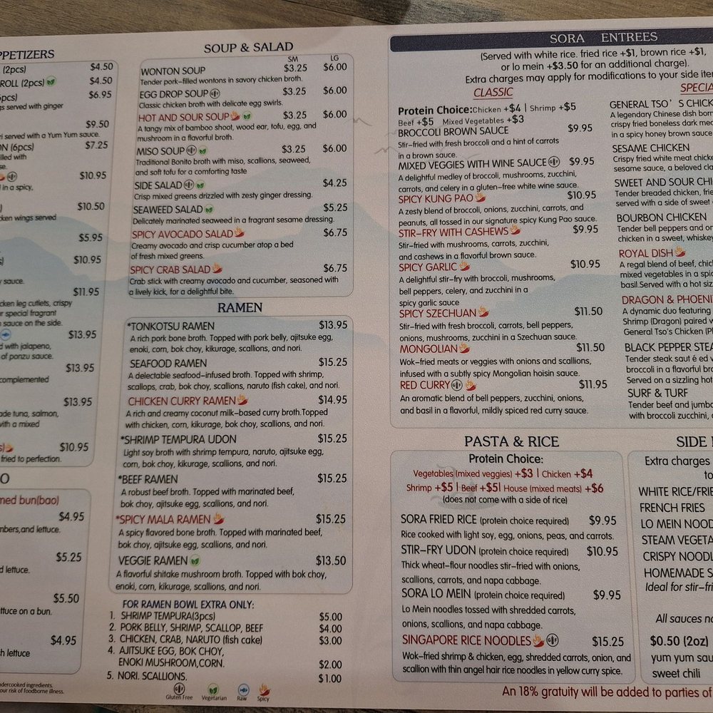 Sora Sushi Ramen - Sushi Bars Near Me - Apex, North Carolina Sora Sushi Ramen - Sushi Bars Near Me - Apex, North Carolina