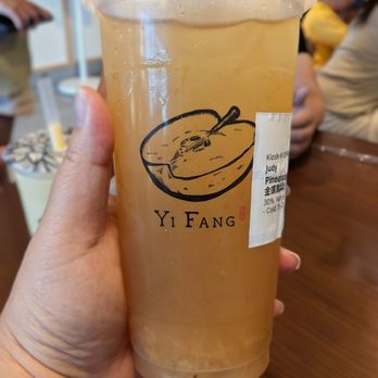 YiFang Taiwan Fruit Tea - Bubble Tea Near Me - Tempe, Arizona