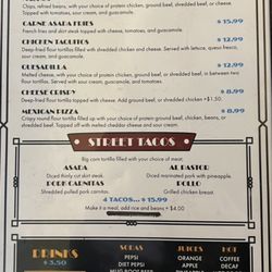 Maguey's Grill - Menu