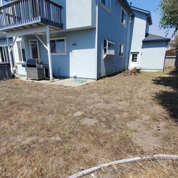 Unique Pavers - Before, side yard - Masonry/Concrete Near Me