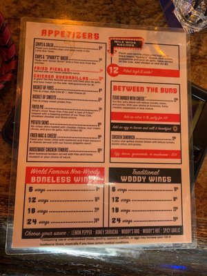 Menu photo 2 Little Woodrow's Shepherd Houston, TX Menu photo 2 Little Woodrow's Shepherd Houston, TX