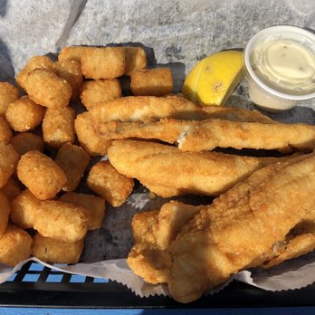 Captain Lou's - Perch Basket - New American Near Me - South Haven, Michigan