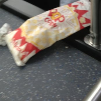 Fresno Area Express - Food on the bus. When there is a rule of no eating on the bus. - Public Transportation Near Me - Fresno, California