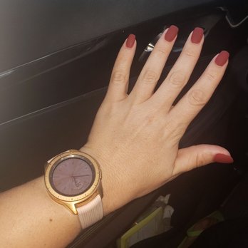 Serenity Happy Nails - Was feeling the burgundy matte look, today. - Nail Salons Near Me - Escondido, California Serenity Happy Nails - Was feeling the burgundy matte look, today. - Nail Salons Near Me - Escondido, California