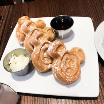 Carnation Cafe - Mickey Mouse Waffle (Vegan) - American Near Me - Anaheim, California